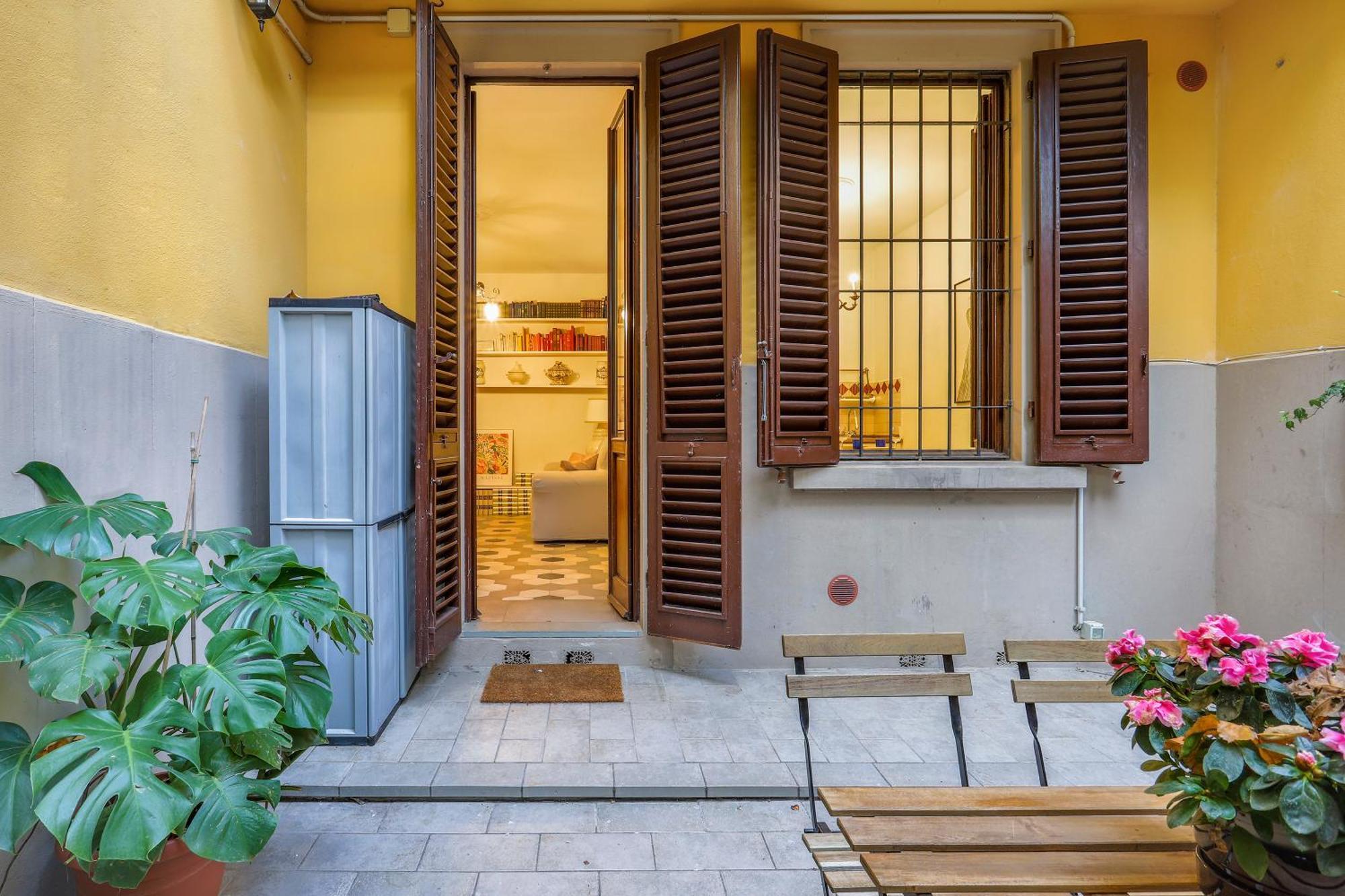 One-Bedroom Apartment With Patio Florenz Exterior foto