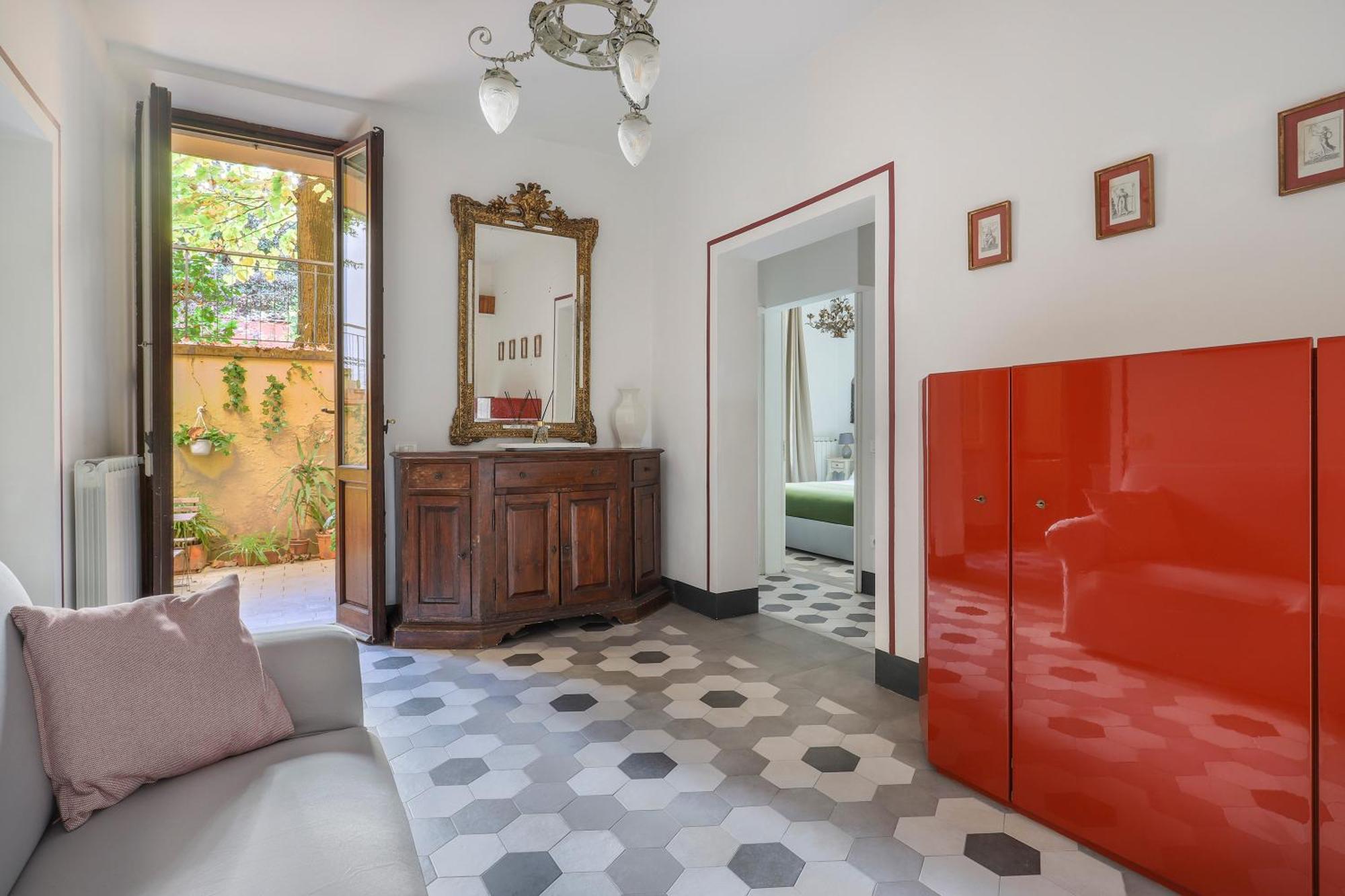 One-Bedroom Apartment With Patio Florenz Exterior foto